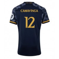 Real Madrid Eduardo Camavinga #12 Auswärtstrikot 2023-24 Kurzarm